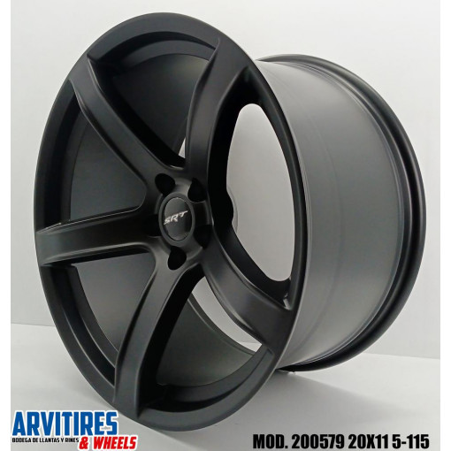 RIN 20X9 5 5-115R1 MATE BLACK MOD 200579F