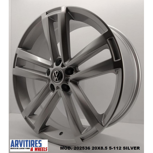 RIN 20X8 5 5-112 R1 SILVER MOD 202536