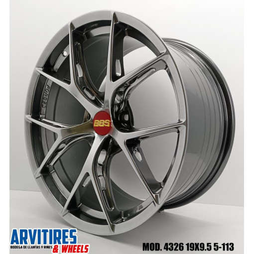 RIN 19X9 5 5-113 BRISTOL HYPER BLACK MOD 4326R