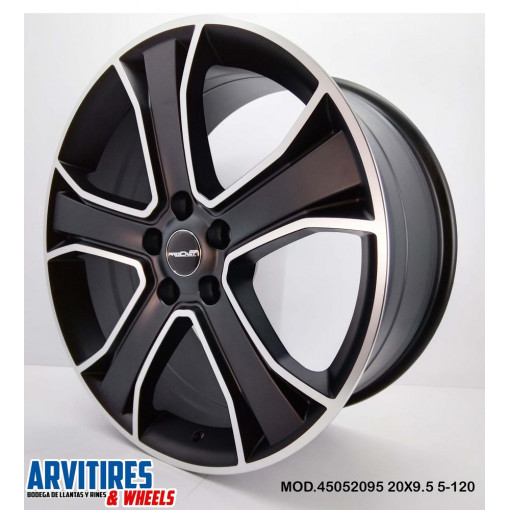 RIN 20X9 5 5-120 BLACK MATTE/MACHINE 4505209513