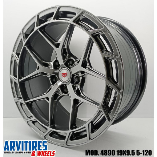 RIN 19X9 5 5-120 BRISTOL HYPER BLACK MOD 4890R