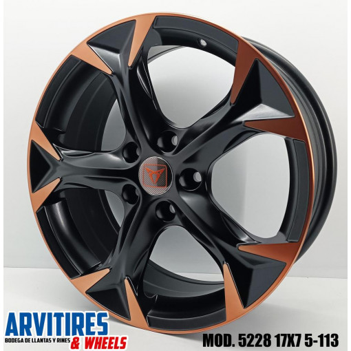 RIN 17X7 5-113 SB MSPOKE COOPER COA MOD 5228
