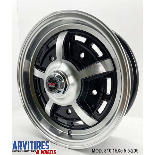 RIN 15X5 5-205 MS BLACK MACHINE MOD 810