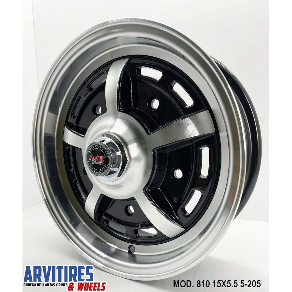 RIN 15X5 5-205 MS BLACK MACHINE MOD 810