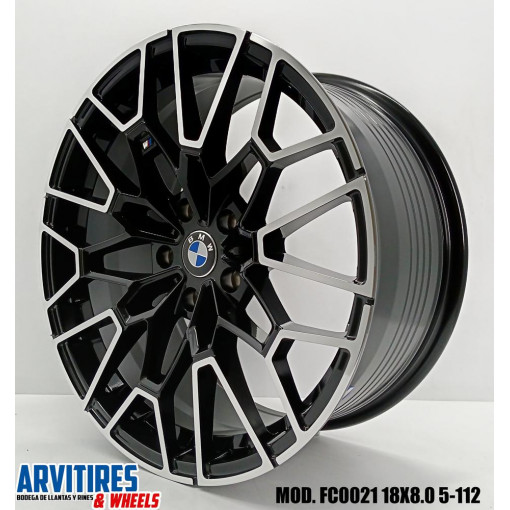RIN 18X8 5 5-120 FLOW FORMIN MATTE BLACK MD FC0021