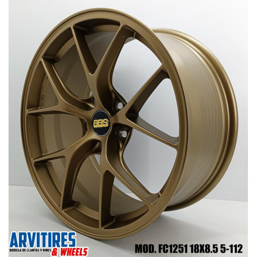RIN 18X8 5 5-112 FLOW FORMING BRONZE MOD FC1251