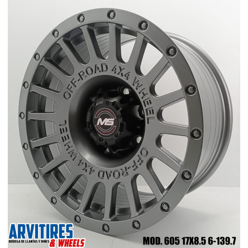 RIN 17X8 5 6-139 FGRY MOD 605