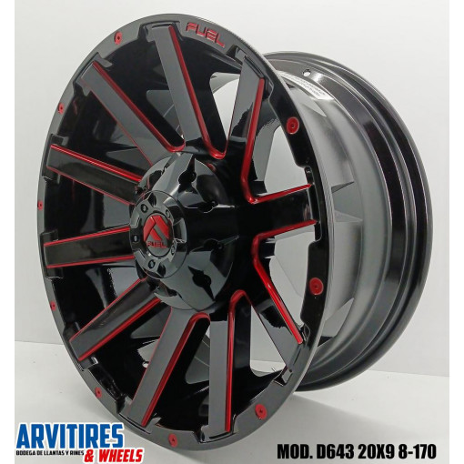 RIN 20X9 8-170 CONTRA GB RED TINTED CLEAR MOD D643