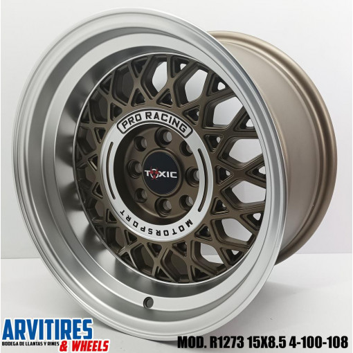 RIN 15X7 4-100/108 BRONZE M LIPCENTER MOD F1273F