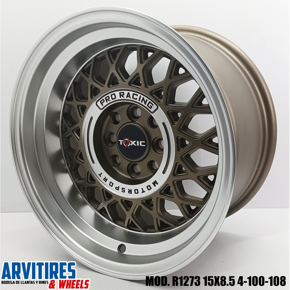 RIN 15X7 4-100/108 BRONZE M LIPCENTER MOD F1273F