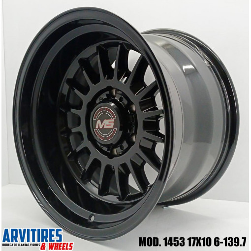 RIN 17X10 6-139 BLACK MOD 1453