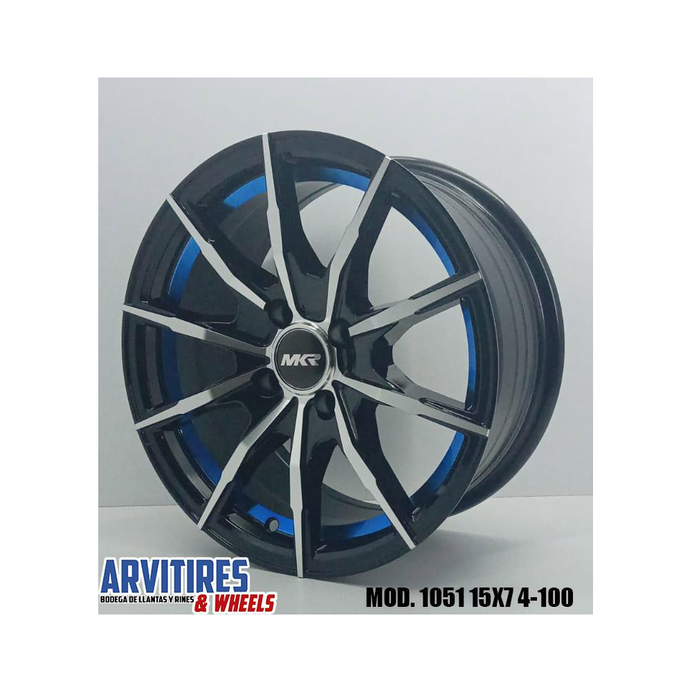 RIN 15X7 4-100 MKR BMF BLUE LINE MOD 1051