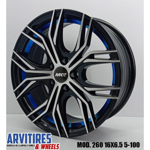 RIN 16X6 5 5/100 MKR BMF BLUE LINE MOD 260