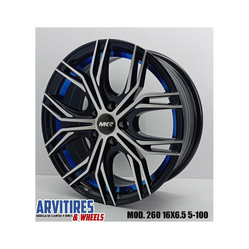 RIN 16X6 5 5/100 MKR BMF BLUE LINE MOD 260