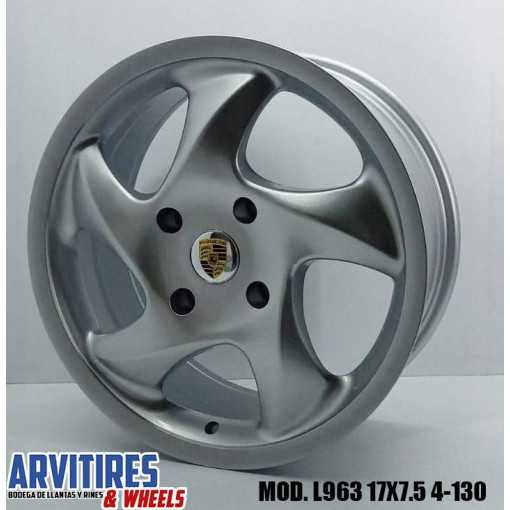 RIN 17*7 5 4/130 MKR SILVER MOD  L963