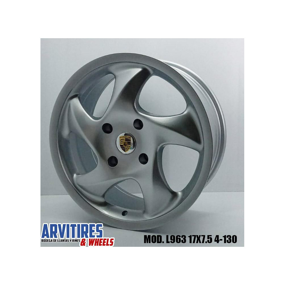 RIN 17*7 5 4/130 MKR SILVER MOD  L963