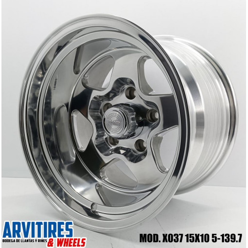 RIN 15X10 5-139 7 POLISHED MOD X037