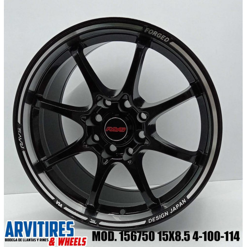 RIN 15X8 5 4-100/114 BMF ML MACH LINE MOD 156750R