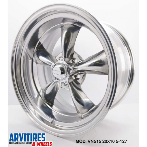 RIN 20X10 5-127 POLISH AMERICAN RACING MOD VN515R
