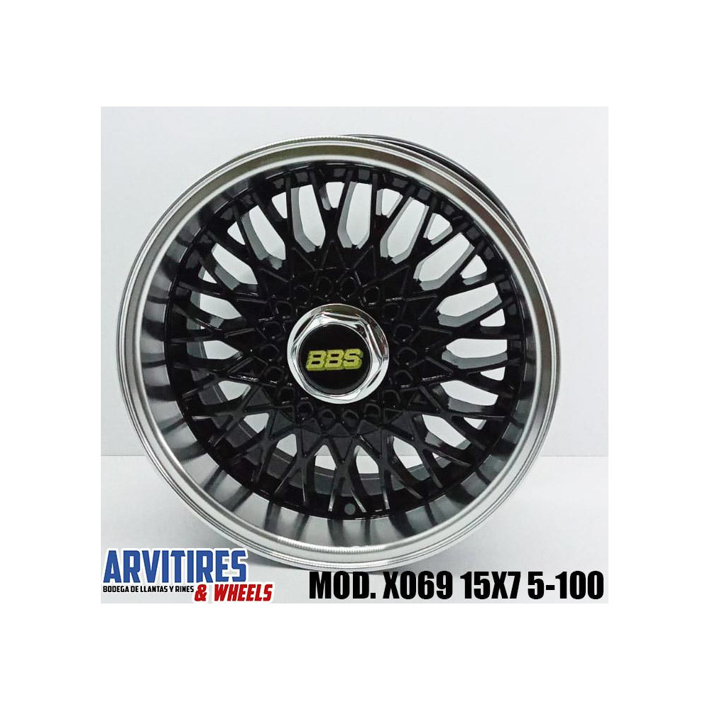 RIN 15X7 5/100 MKR BLACK MACHINE LIP MOD X069