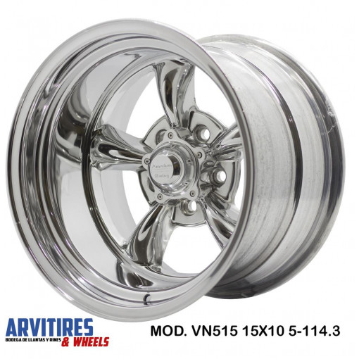RIN 17X9 5 5-114 3 AMERICAN RACING POLISH VN515R