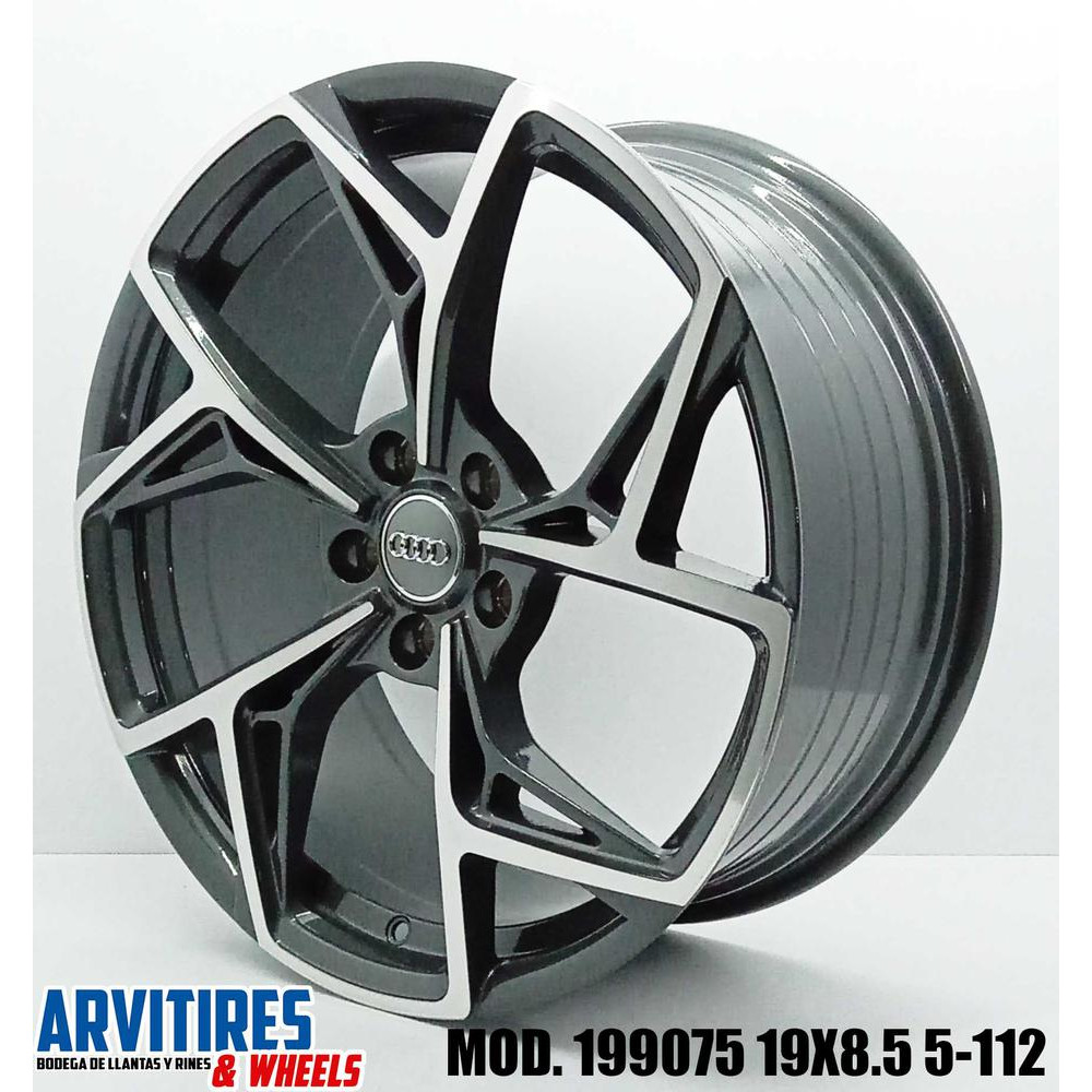 RIN 19X8 5 5-112 GUNMETAL MACHINE FACE MOD 199075