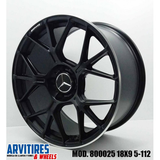RIN 18X8 5-112 BRISTOL BM LINE MACH MOD 800025F