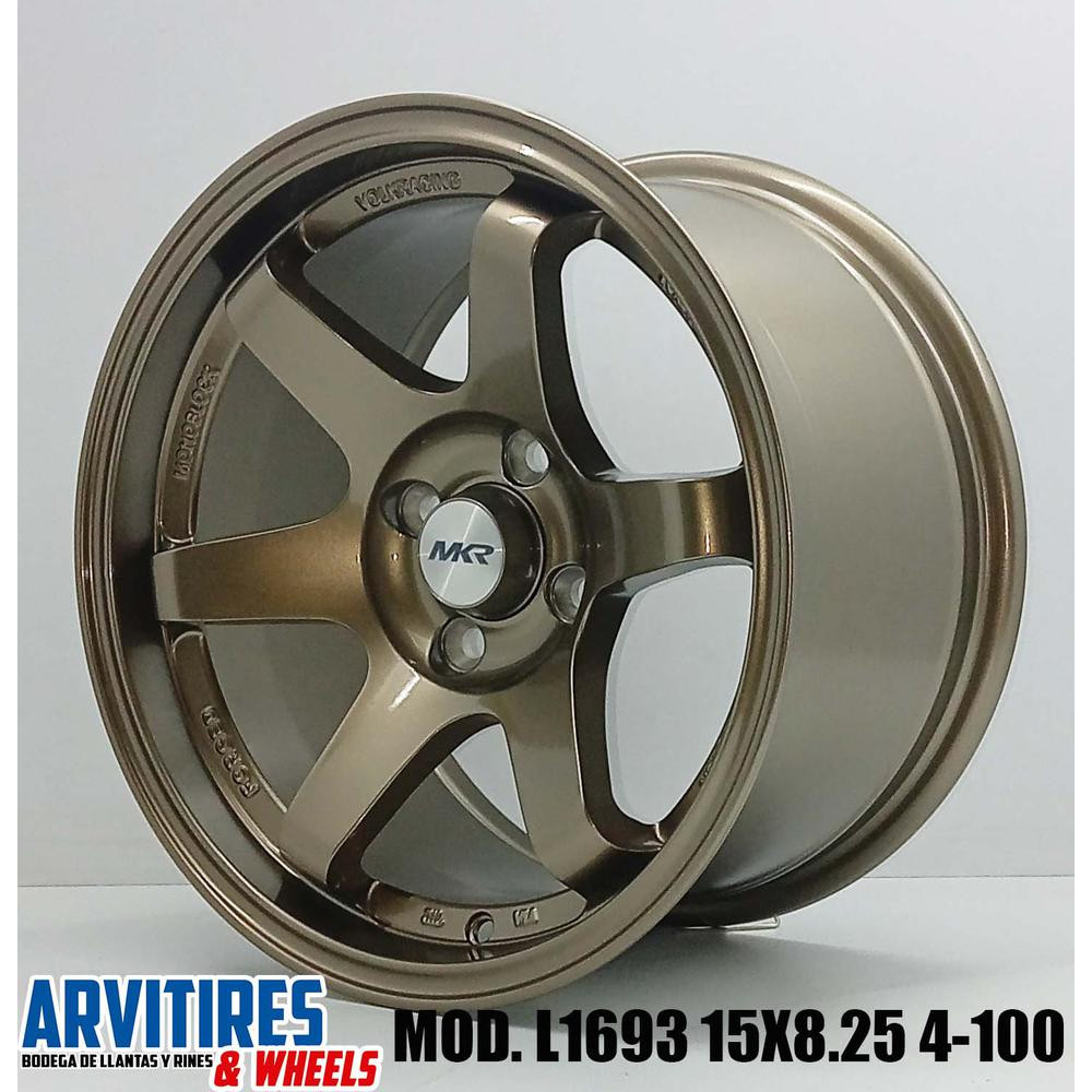 RIN 15X8 25 4-100 MKR BRONZE  MOD L1693