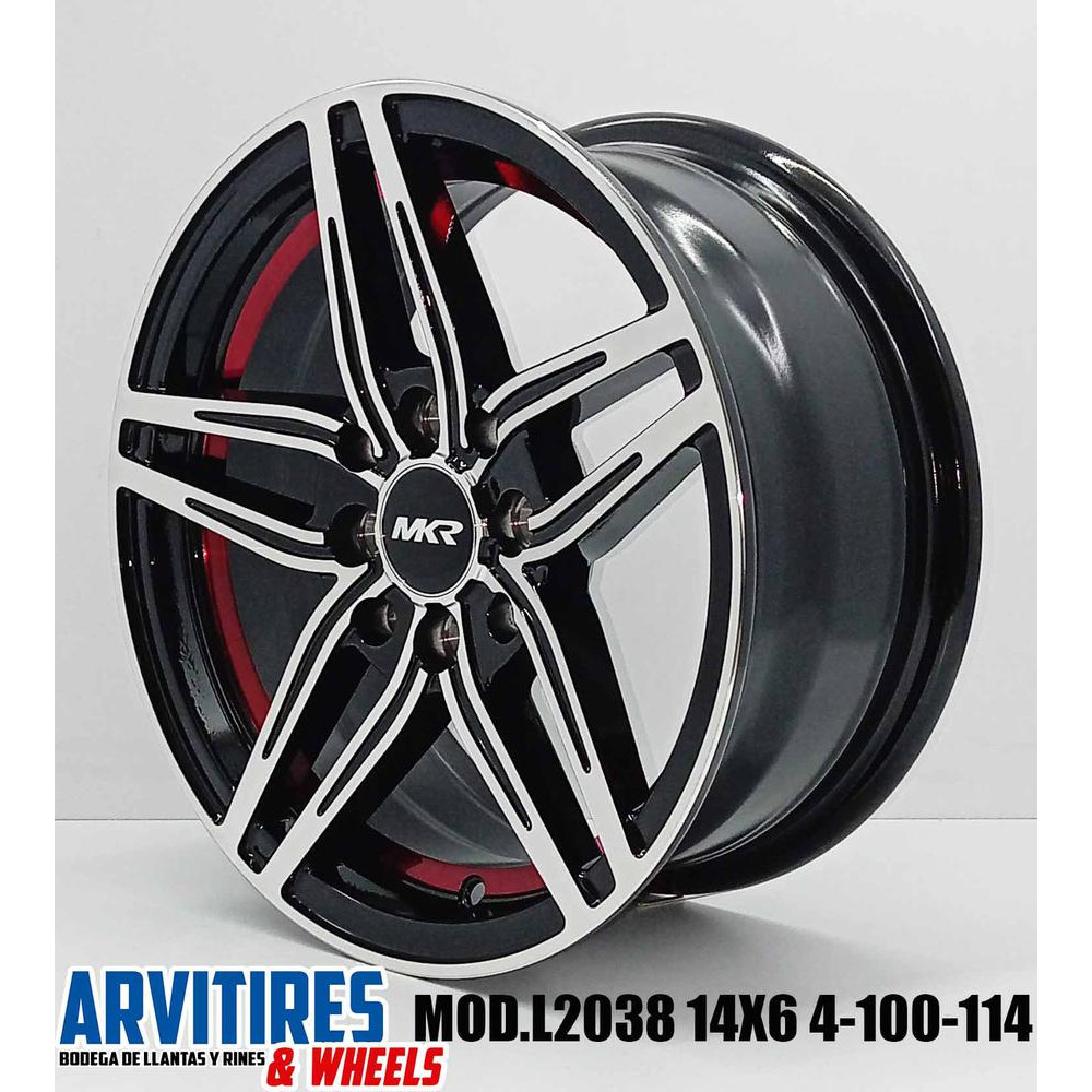 RIN 14X6 4-100/114 MKR BMF RED LINE MOD L2038