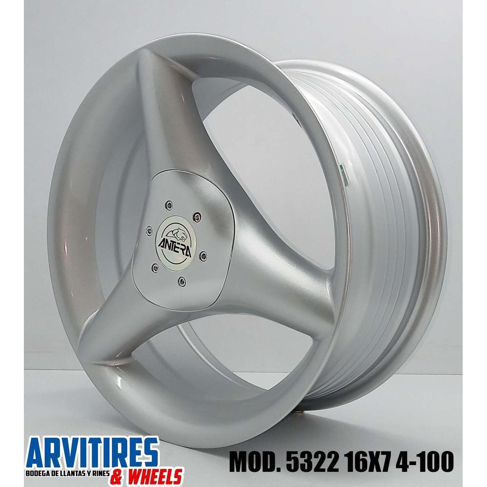 RIN 16X7 4-100 MKR SILVER MOD 5322