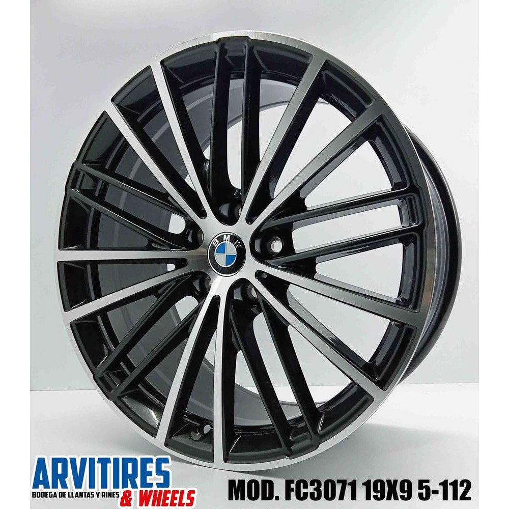 RIN 19X8 5-112 GRAY MACHINE FACE MOD FC3071F