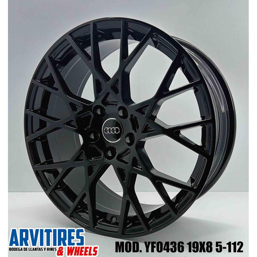 RIN 19X8 5-112 FF BLACK MACHINE MOD YF0436
