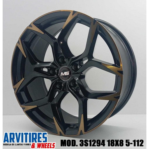 RIN 18X8 5-112 BMF BRONZE MOD 3S1294