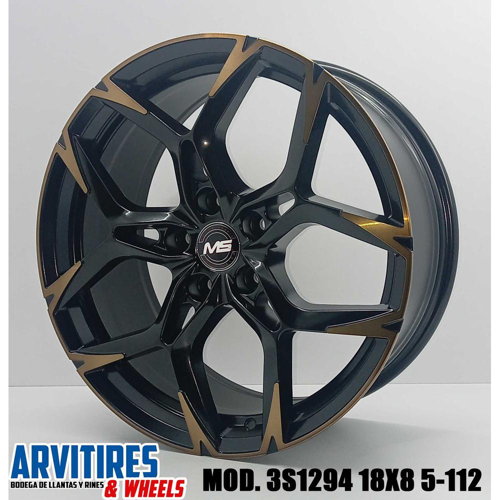 RIN 18X8 5-112 BMF BRONZE MOD 3S1294