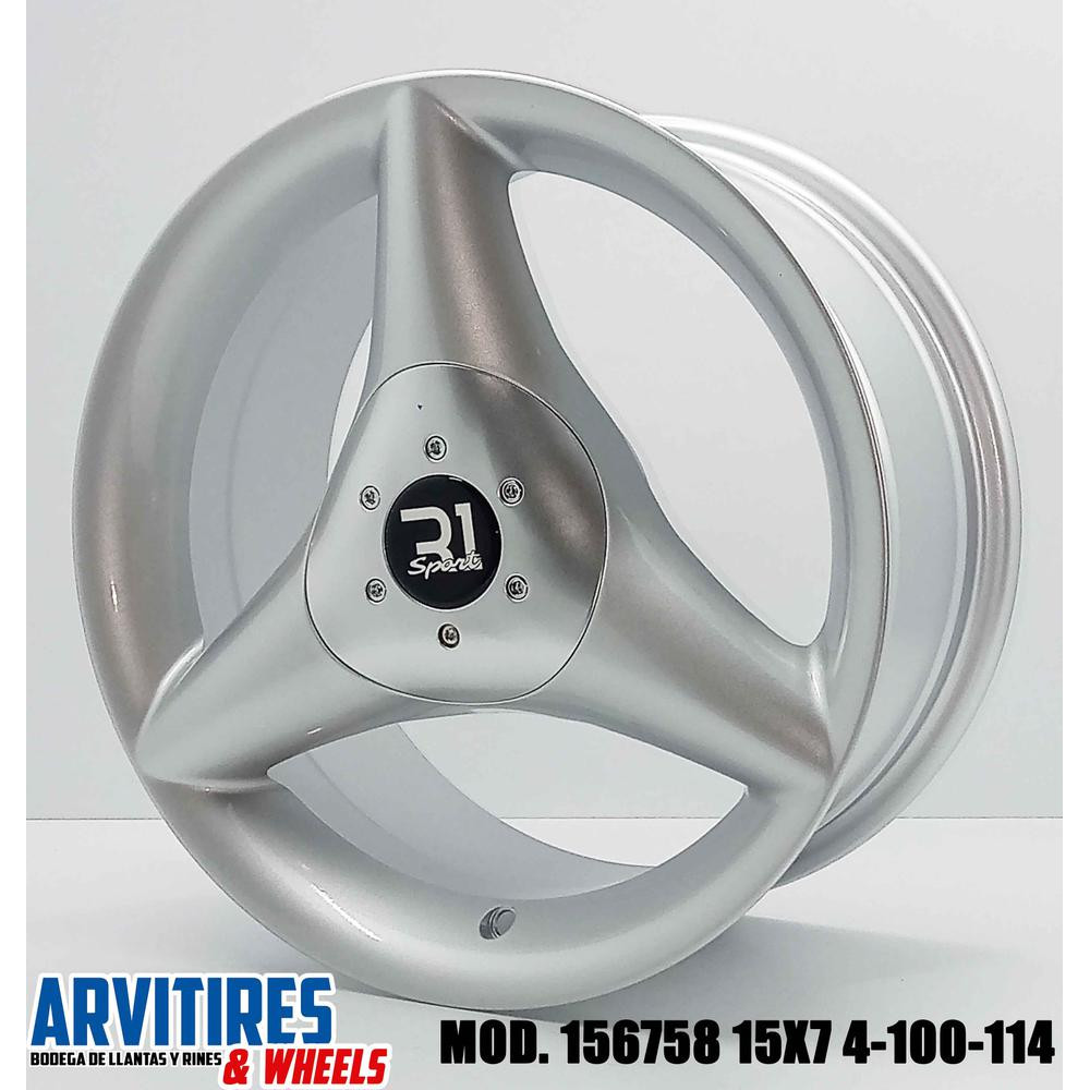 RIN 15X7 4-100/114 SILVER MOD 156758