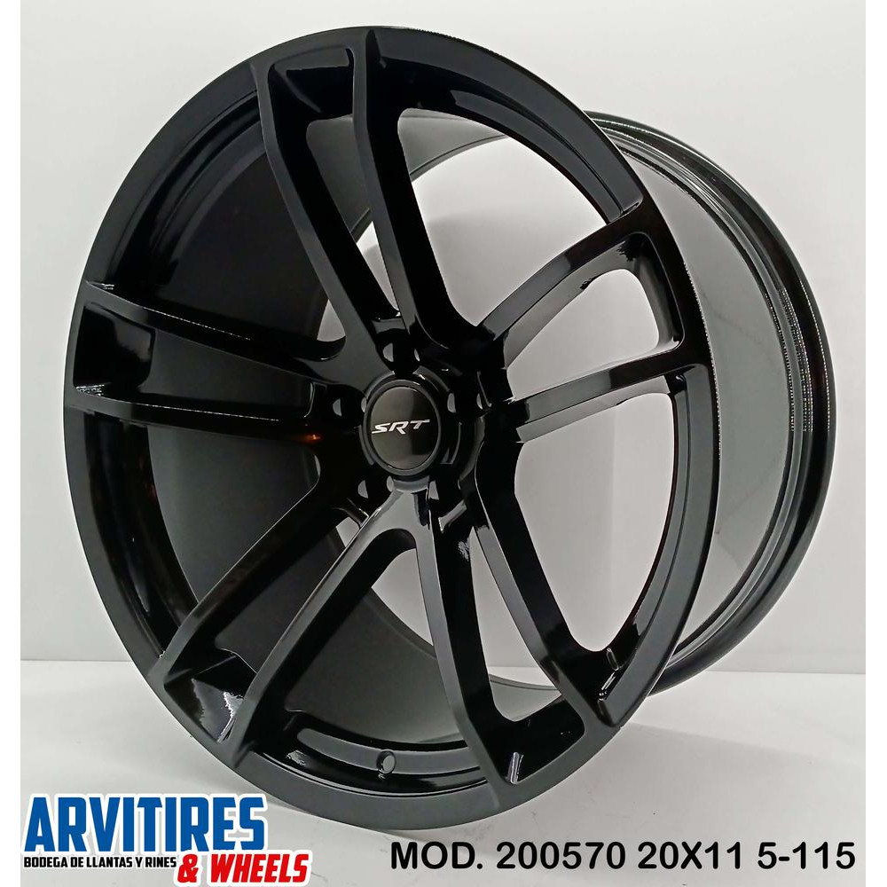RIN 20X9 5 5-115 R1 BLACK MOD 200570F