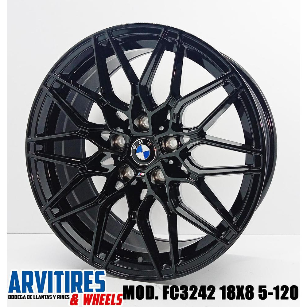 RIN 18X8 5-120 BRISTOL BLACK MOD FC3242F