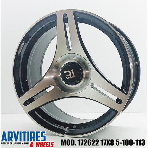 RIN 17X8 5 5-100/113 BMF MACHINE LIP MOD 172622R