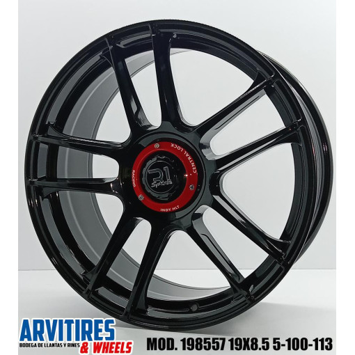 RIN 19X8 5 5-100/113 R1 BLACK MOD 198557