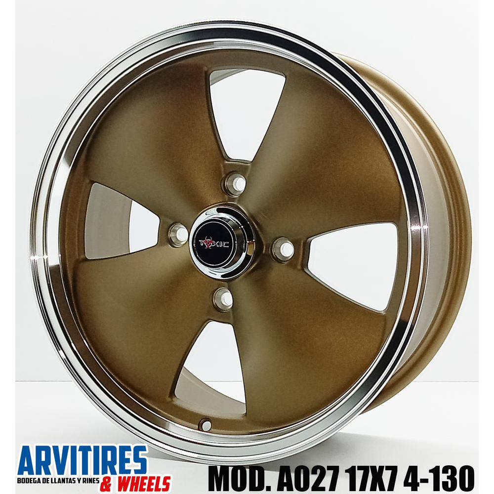 RIN 17X7 4-130 BRONZE MACHINE LIP MOD A027